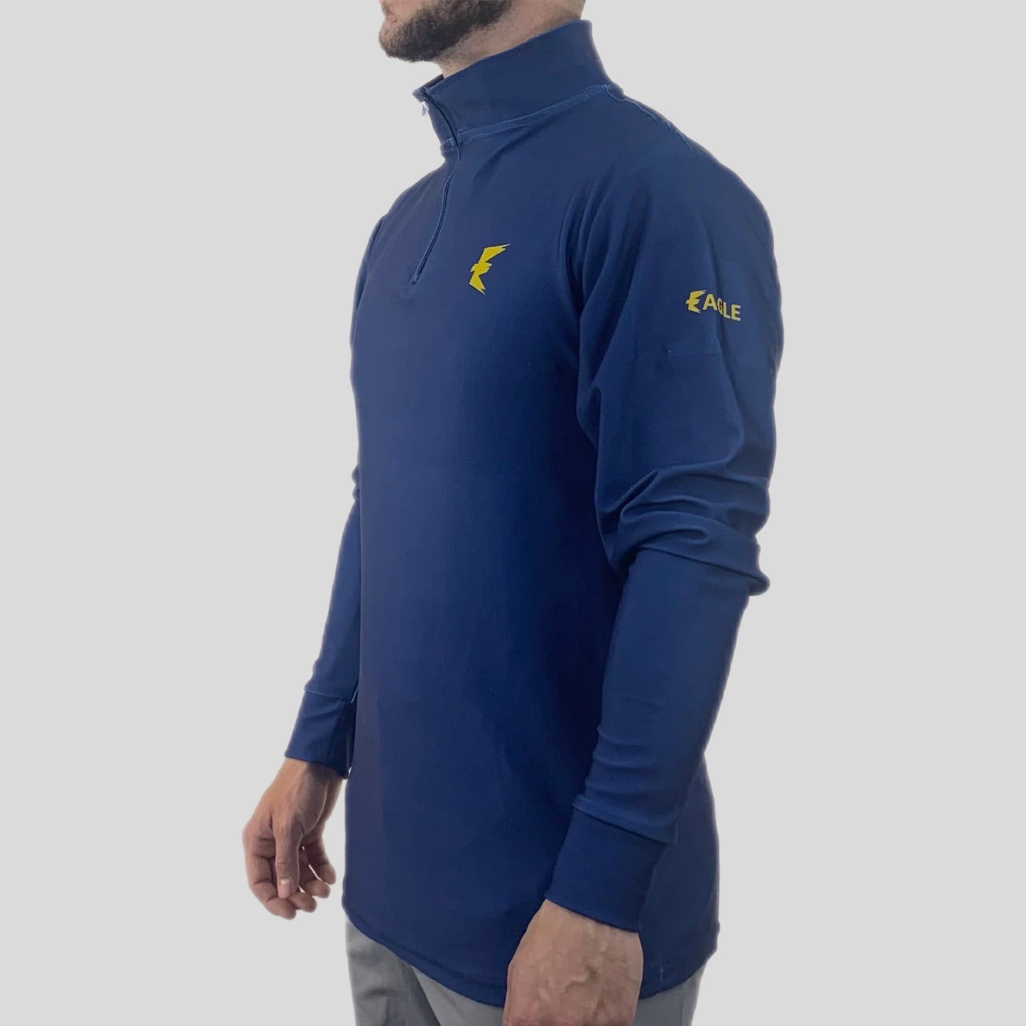 The Champion 1/4 Zip Top - Blue