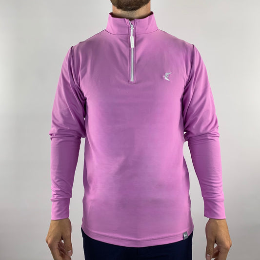 Elite 1/4 Zip Top - SS23 - Heather/White image 0