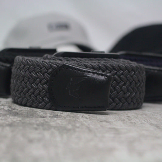 Elite Woven Stretch Belt - Grey image 0