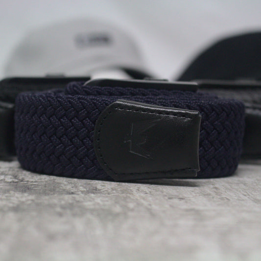 Elite Woven Stretch Belt - Navy image 0