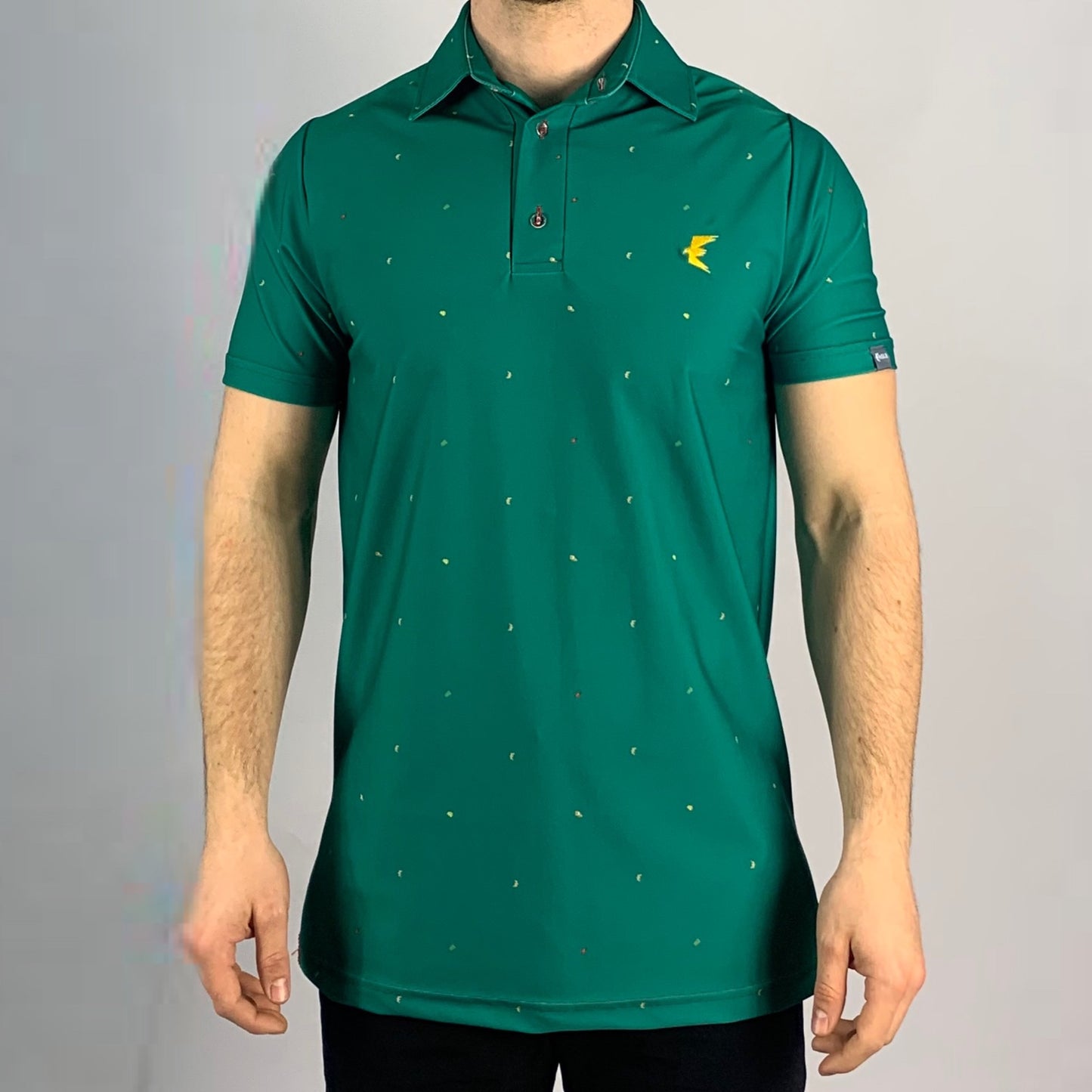 Pimento Cheese Sandwich Polo Shirt - Green image 0