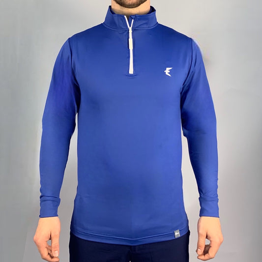 Elite 1/4 Zip Top - SS23 - Acai Blue image 0