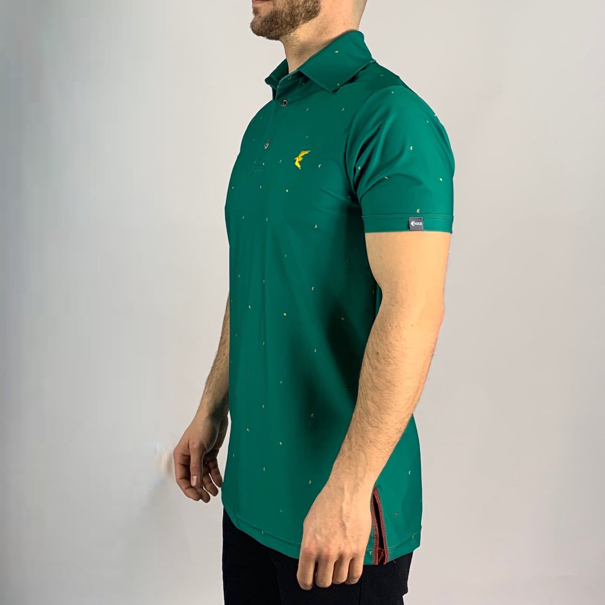 Pimento Cheese Sandwich Polo Shirt - Green image 2